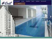 Tablet Screenshot of cosil.com.br